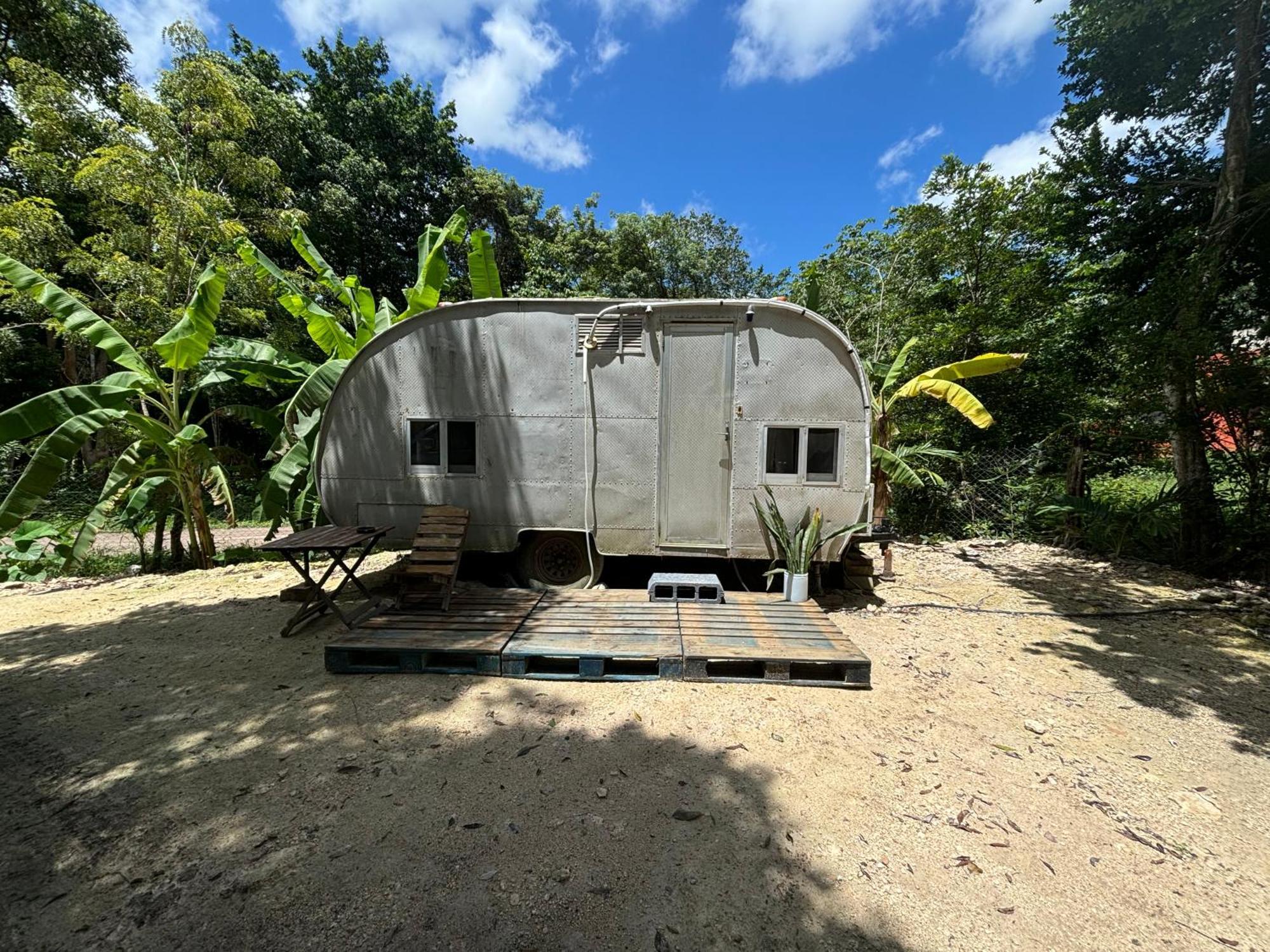 Momotoh Camper Hotell Xpujil Exteriör bild