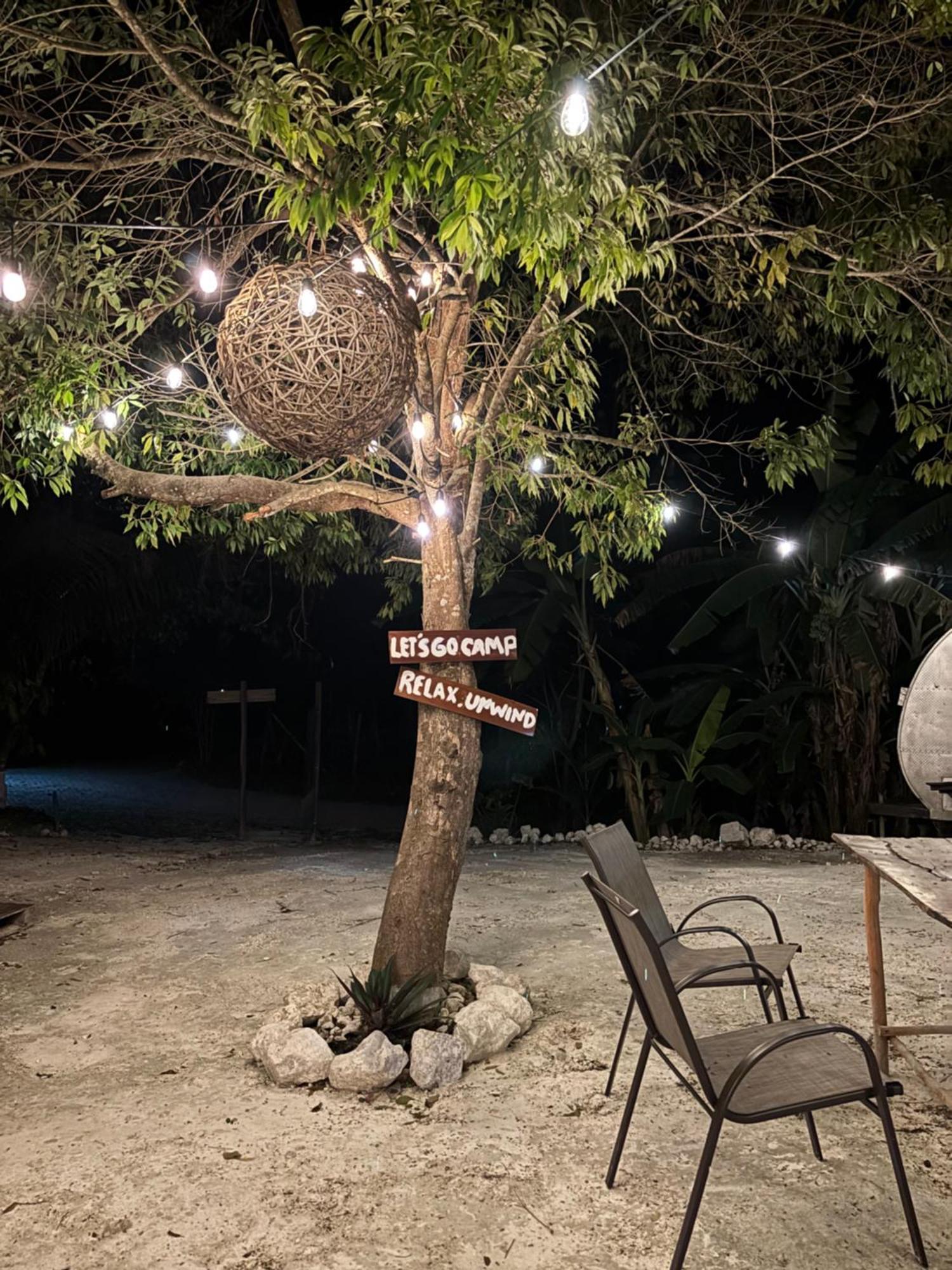 Momotoh Camper Hotell Xpujil Exteriör bild